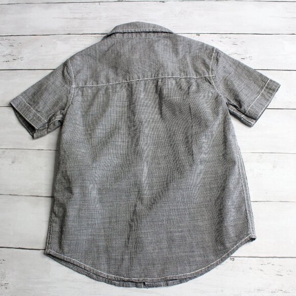 Wonder Nation Boy's Casual Button Down Dress Shirt Size XS 4 5 - Picture 5 of 5